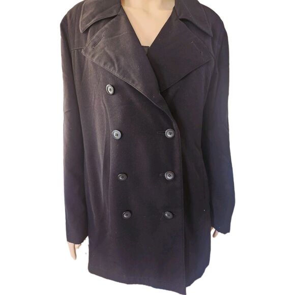 The Towne By London Fog Women's Vintage Trench CoatCoat Size Medium - Picture 3 of 9